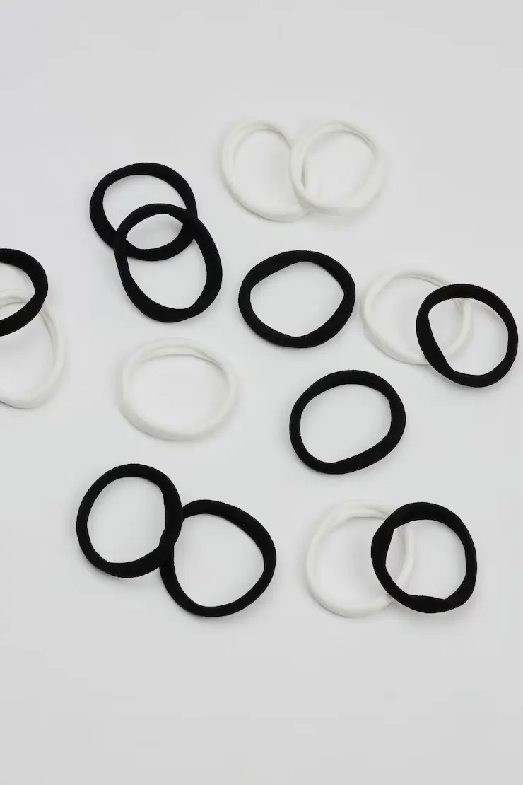 Pack Of 18 Seamless Hair Elastics - Image 2
