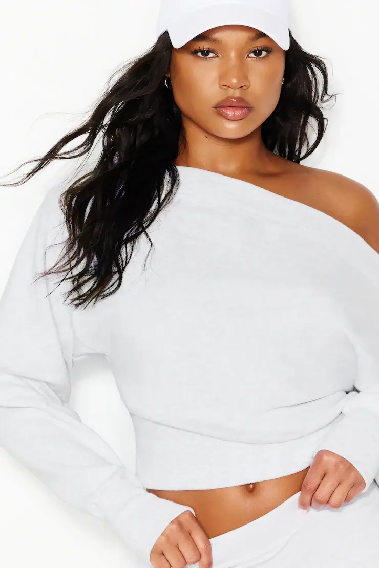 Softterry Rib Off Shoulder Sweater