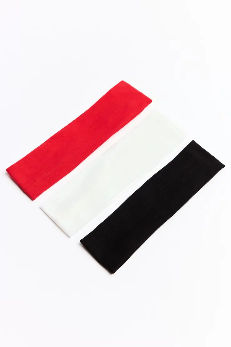 Set Of 3 Stretchy Headbands - Image 2
