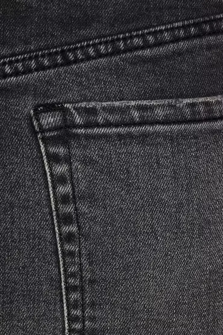 Denim Micro Skort - Image 4