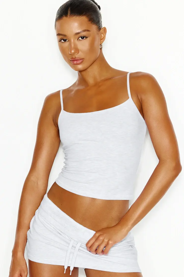 Stretchterry Scoop Cami Top