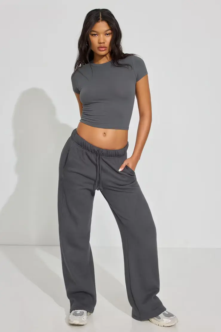 Supersoft Crewneck Cropped T-Shirt - Image 3